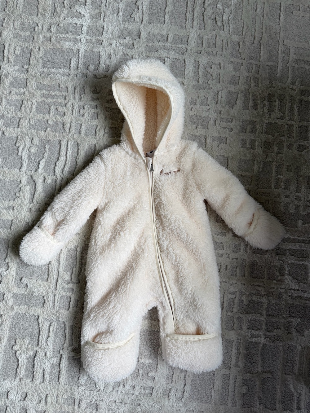 Nike Hooded Sherpa Coverall (Infant) 3Months